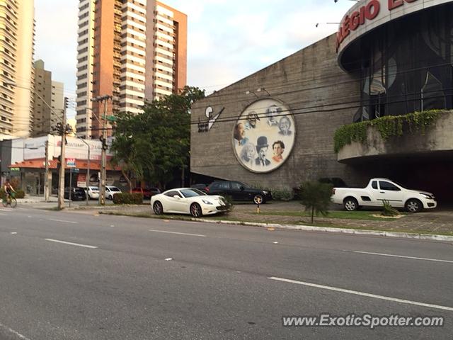 Ferrari California spotted in Fortaleza, Brazil