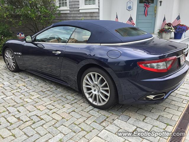 Maserati GranTurismo spotted in Chatham, Massachusetts