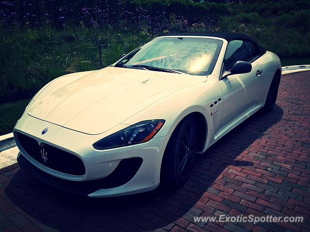 Maserati GranTurismo spotted in Chatham, Massachusetts