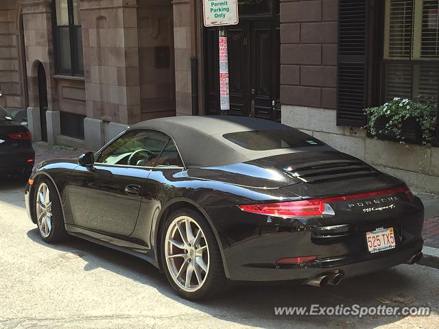 Porsche 911 spotted in Boston, Massachusetts on 07/19/2015