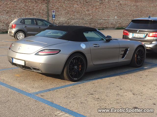 Mercedes SLS AMG spotted in TREVISO, Italy