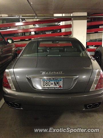 Maserati Quattroporte spotted in Minneapolis, Minnesota