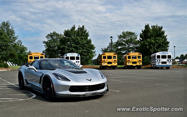 Chevrolet Corvette Z06 spotted in Cary, North Carolina