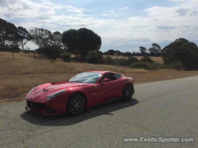 Ferrari F12 spotted in Hillsborough, California