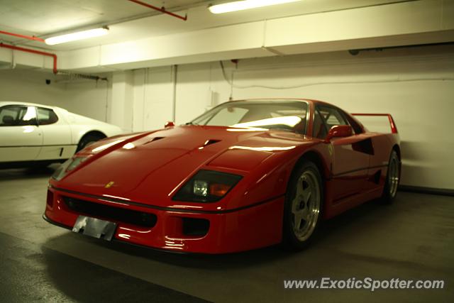 Ferrari F40 spotted in London, United Kingdom