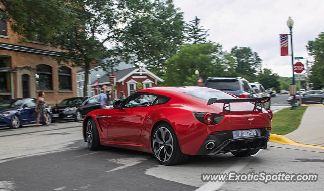 Aston Martin Zagato spotted in Elkhart Lake, Wisconsin