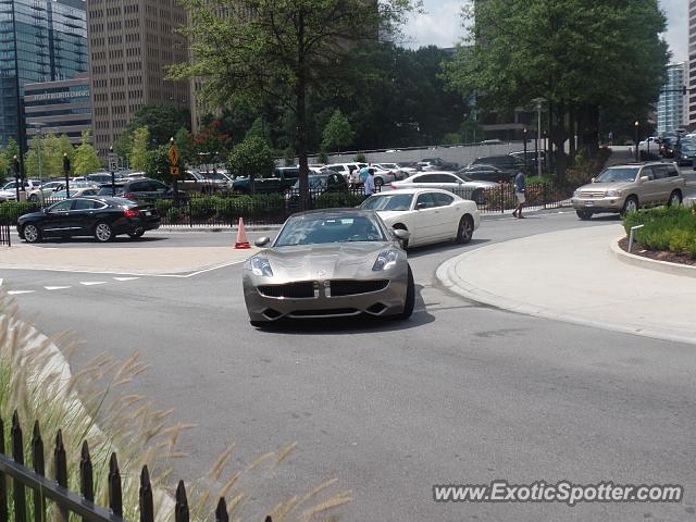 Fisker Karma spotted in Atlanta, Georgia