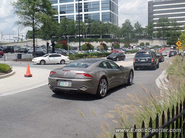 Fisker Karma spotted in Atlanta, Georgia
