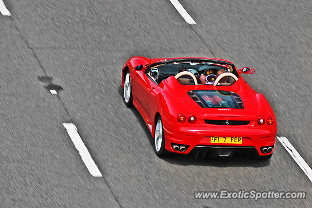 Ferrari F430 spotted in Woolley Edge, United Kingdom