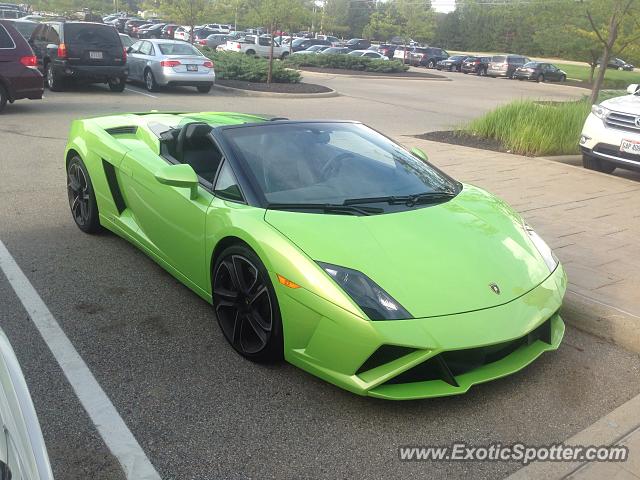 Lamborghini Gallardo spotted in Cincinnati, Ohio