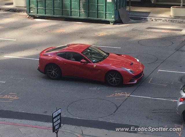 Ferrari F12 spotted in Los Angels, California