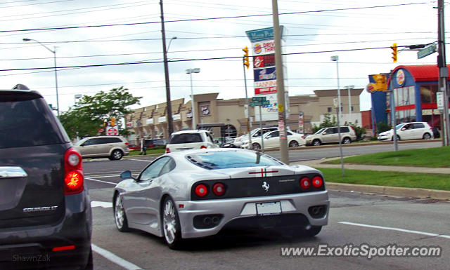 Ferrari 360 Modena spotted in Vaughan, Ontario, Canada