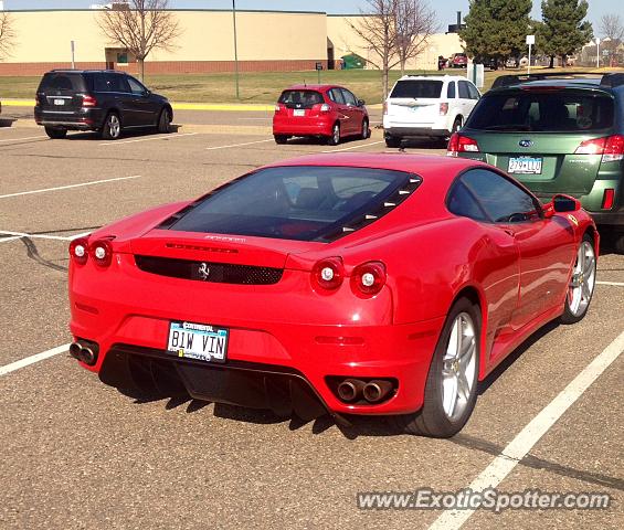 Ferrari F430 spotted in Chanhassen, Minnesota