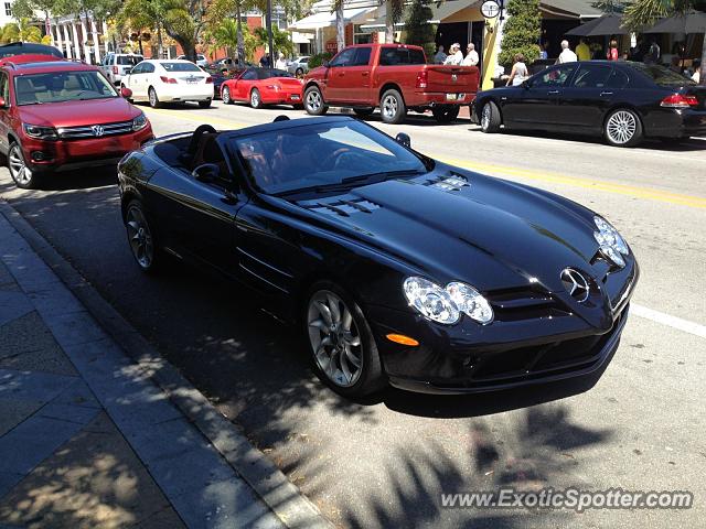 Mercedes SLR spotted in Naples, Florida