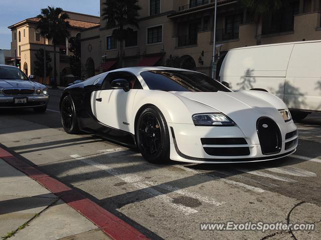 Bugatti Veyron spotted in Beverly Hills, California