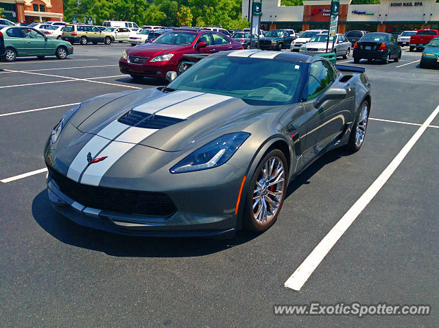 Chevrolet Corvette Z06 spotted in Flat rock, North Carolina