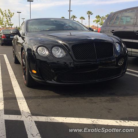 Bentley Continental spotted in San Diego, California