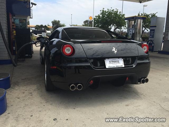 Ferrari 599GTB spotted in San Diego, California