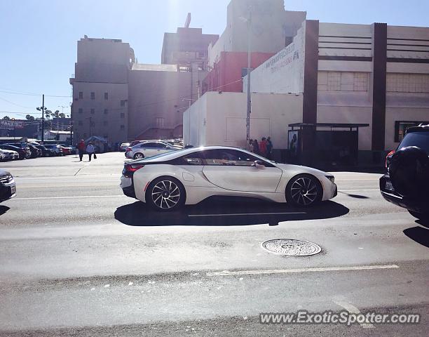 BMW I8 spotted in Hollywood, California