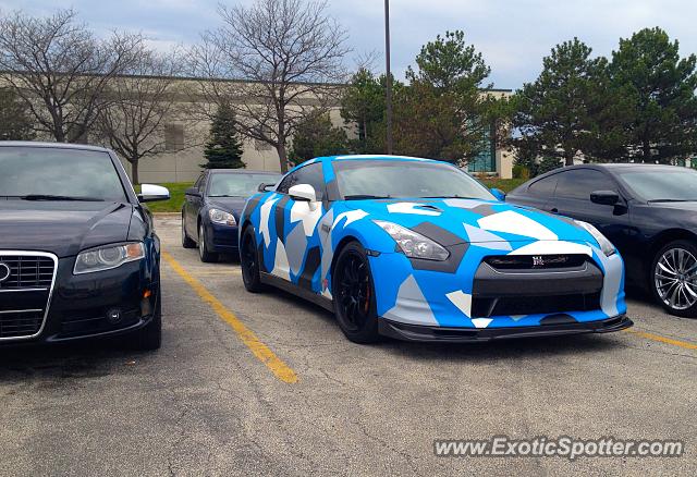 Nissan GT-R spotted in Buffalo Grove, Illinois