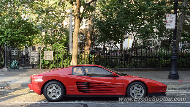 Ferrari Testarossa spotted in Manhattan, New York
