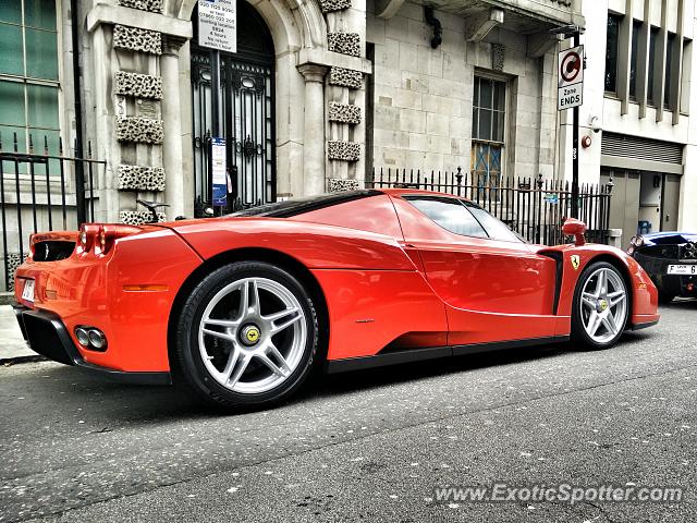 Ferrari Enzo spotted in London, United Kingdom
