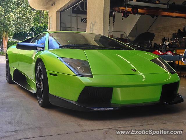 Lamborghini Murcielago spotted in Encino, California