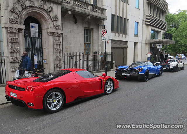 Ferrari Enzo spotted in London, United Kingdom