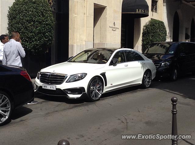 Mercedes S65 AMG spotted in Paris, France