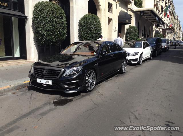 Mercedes S65 AMG spotted in Paris, France