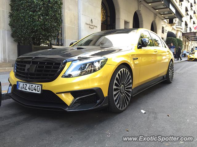 Mercedes S65 AMG spotted in Paris, France