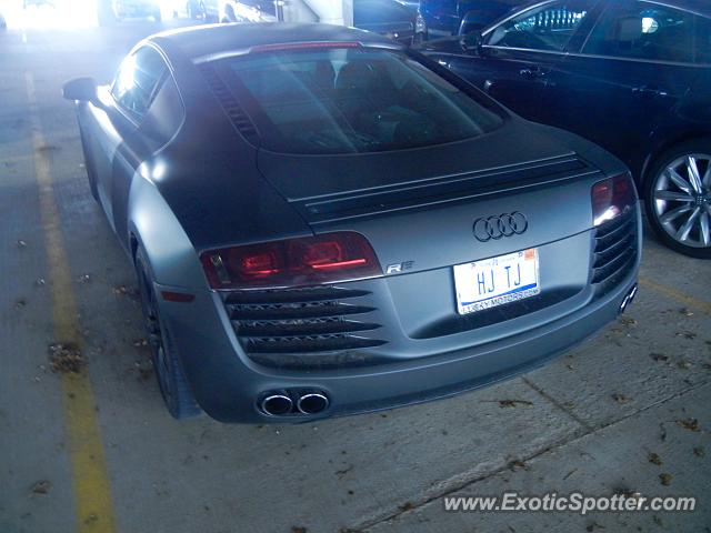 Audi R8 spotted in East Lansing, Michigan