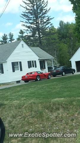 Dodge Viper spotted in Saco, Maine