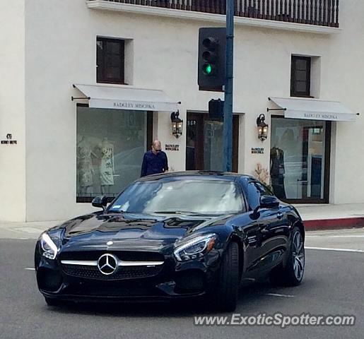 Mercedes AMG GT spotted in Beverly Hills, California