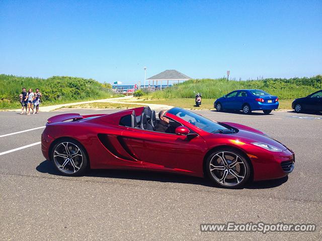 Mclaren MP4-12C spotted in Spring Lake, New Jersey