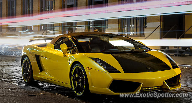 Lamborghini Gallardo spotted in Manhattan, New York