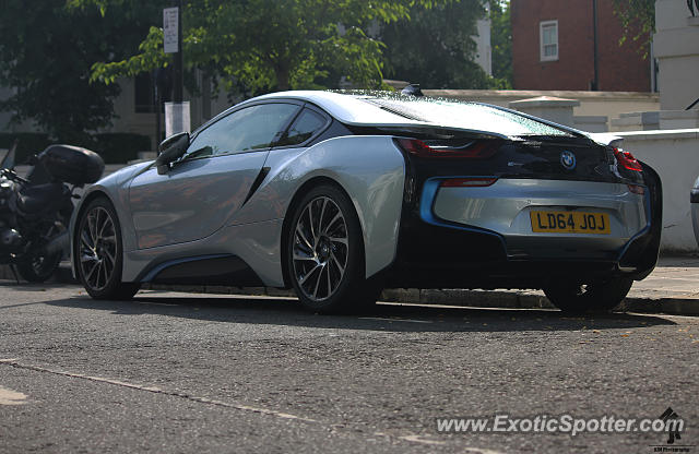 BMW I8 spotted in London, United Kingdom