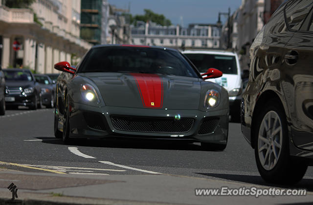 Ferrari 599GTO spotted in London, United Kingdom