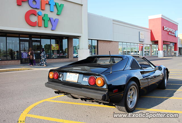 Ferrari 308 spotted in St Catharines, Canada
