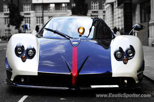 Pagani Zonda spotted in London, United Kingdom