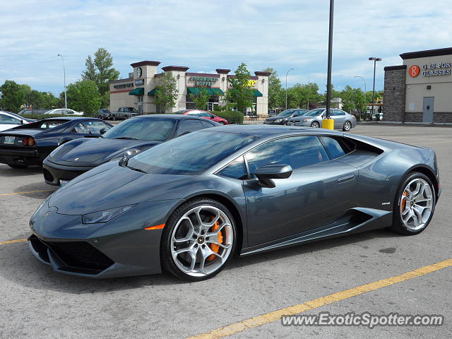Lamborghini Huracan spotted in Winnipeg, Canada