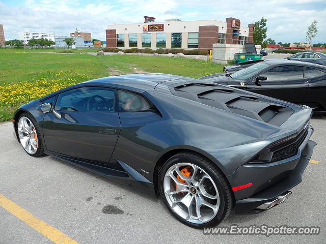 Lamborghini Huracan spotted in Winnipeg, Canada