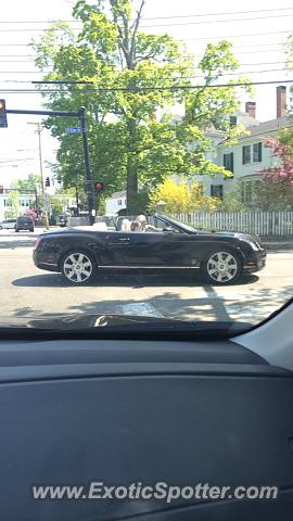 Bentley Continental spotted in Saco, Maine