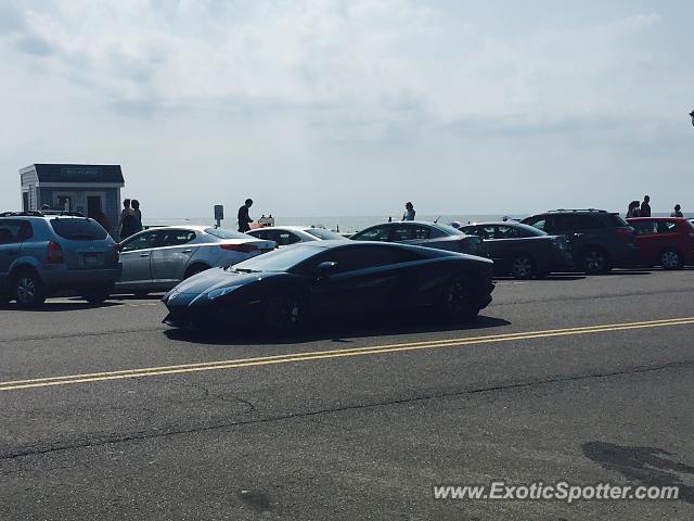 Lamborghini Aventador spotted in Asbury park, New Jersey