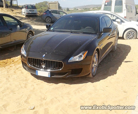 Maserati Quattroporte spotted in Quarteira, Portugal