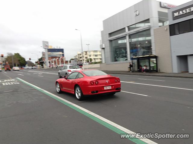 Ferrari 575M spotted in Auckland, New Zealand