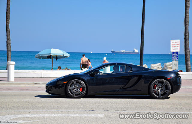Mclaren MP4-12C spotted in Fort Lauderdale, Florida