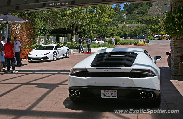 Lamborghini Huracan spotted in Carmel Valley, California