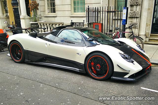 Pagani Zonda spotted in London, United Kingdom
