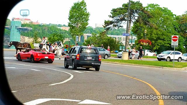 Ferrari F430 spotted in Niagara Falls, Canada